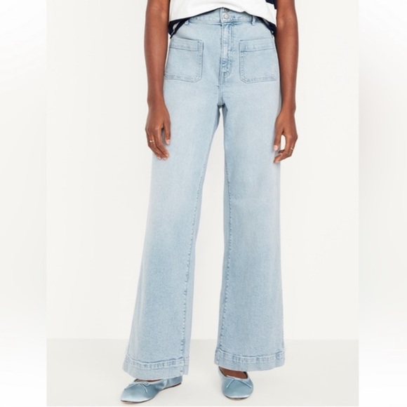 High Rise Wide Leg Jeans - Picture 2 of 7